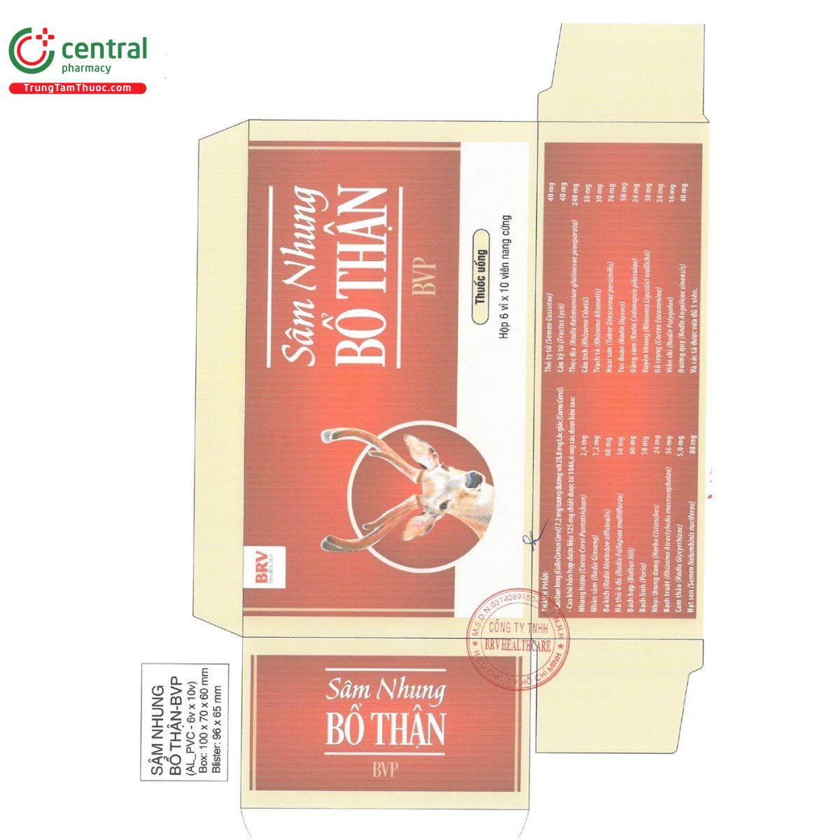 thuoc sam nhung bo than bvp 22 Q6735 thuoc sam nhung bo than bvp 22 Q6735