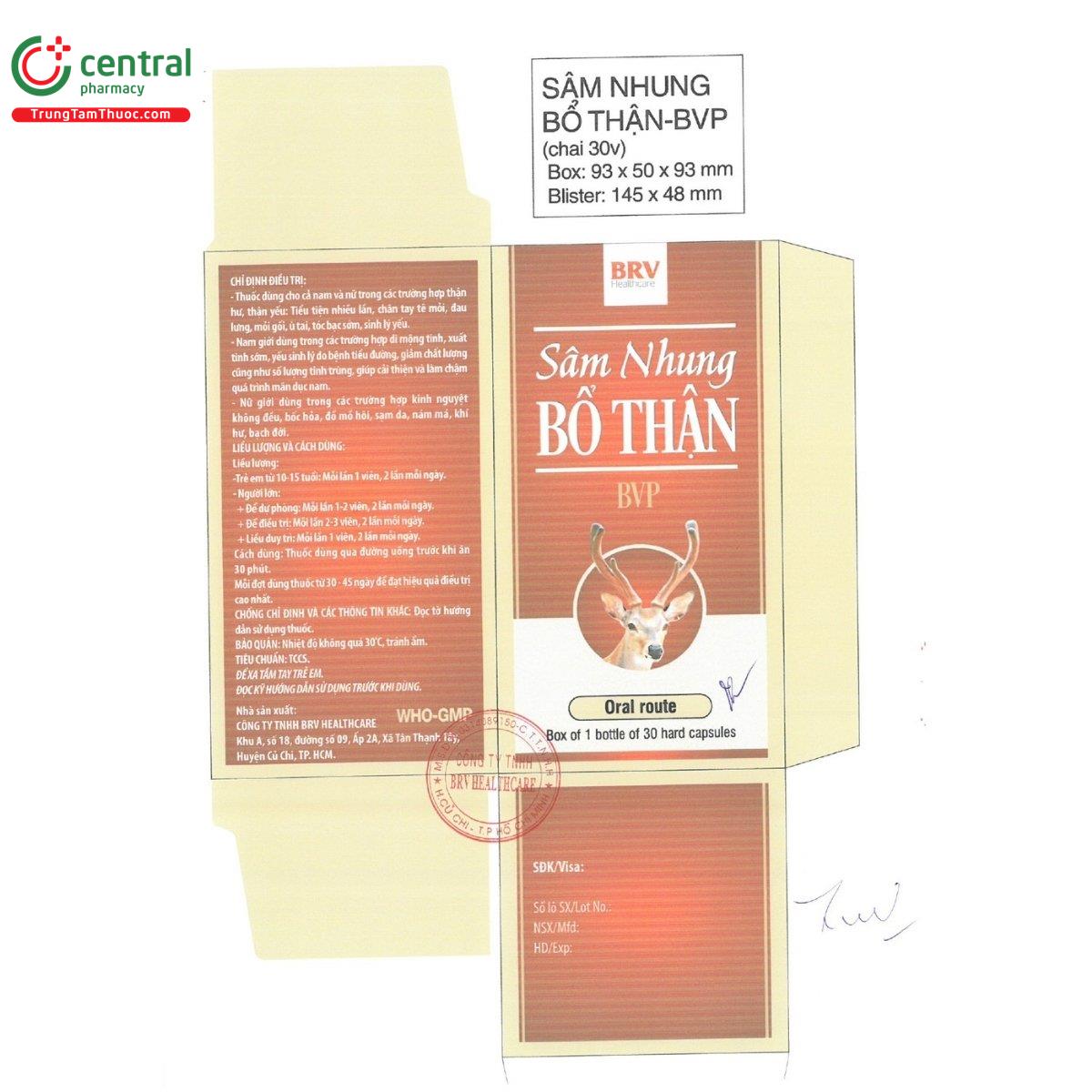 thuoc sam nhung bo than bvp 6 M5622 thuoc sam nhung bo than bvp 6 M5622