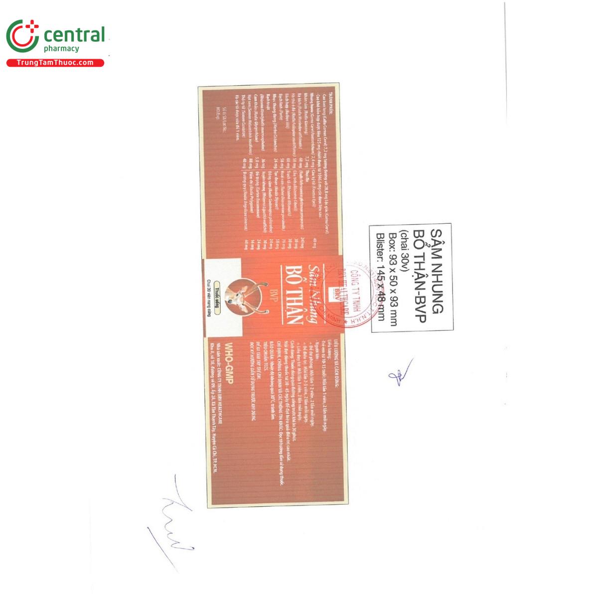 thuoc sam nhung bo than bvp 7 U8261 thuoc sam nhung bo than bvp 7 U8261