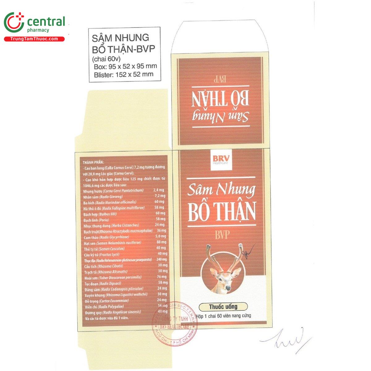 thuoc sam nhung bo than bvp 9 K4545 thuoc sam nhung bo than bvp 9 K4545