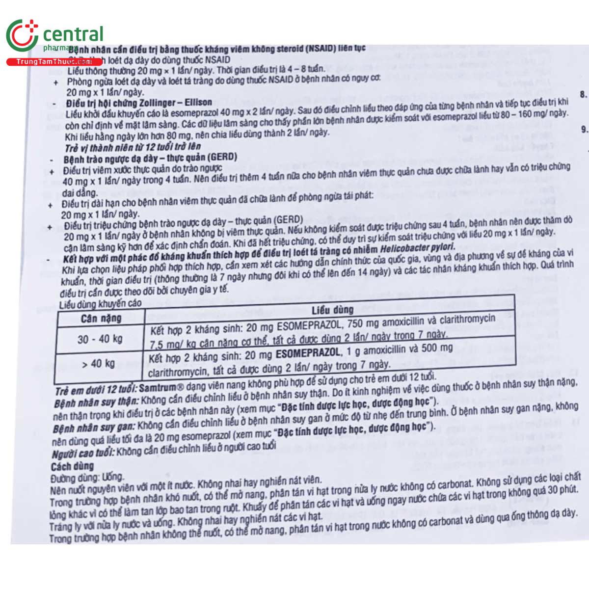 thuoc samtrum 40mg 8 C0786