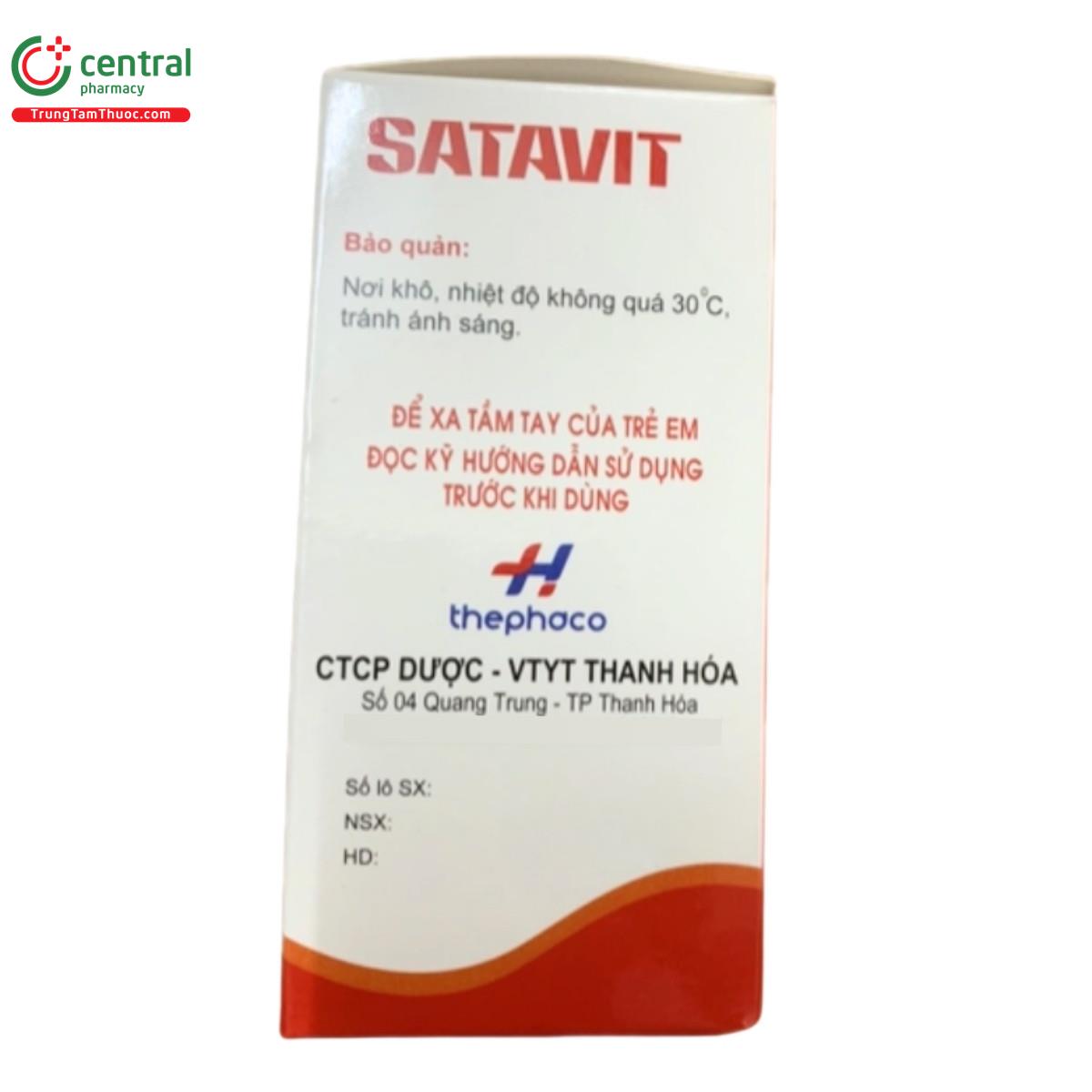 thuoc satavit 162mg 750mcg 3 I3662 thuoc satavit 162mg 750mcg 3 I3662