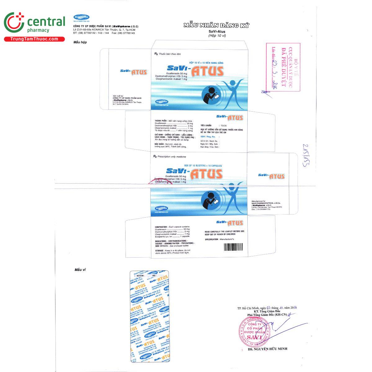 thuoc savi atus 4 J4146 thuoc savi atus 4 J4146