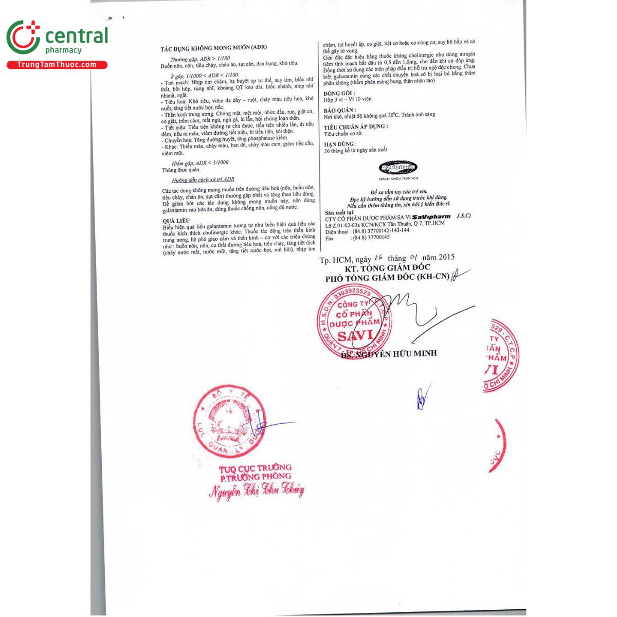 thuoc savi galantamin 8mg 7 M5844