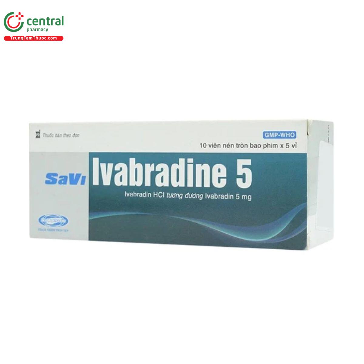 thuoc savi ivabradine 5mg 4 R7427 thuoc savi ivabradine 5mg 4 R7427