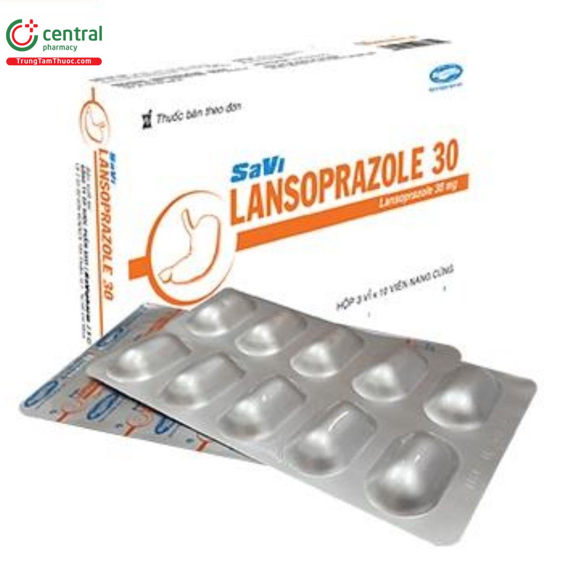 thuoc savi lansoprazole 30mg B0531