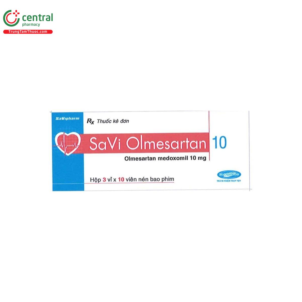 thuoc savi olmesartan 10 1 P6480 thuoc savi olmesartan 10 1 P6480