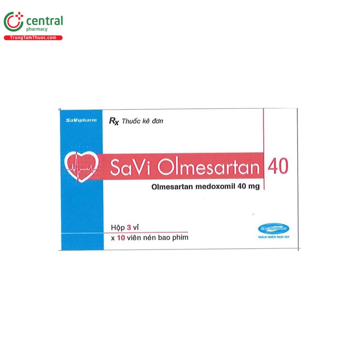 thuoc savi olmesartan 40 1 D1733