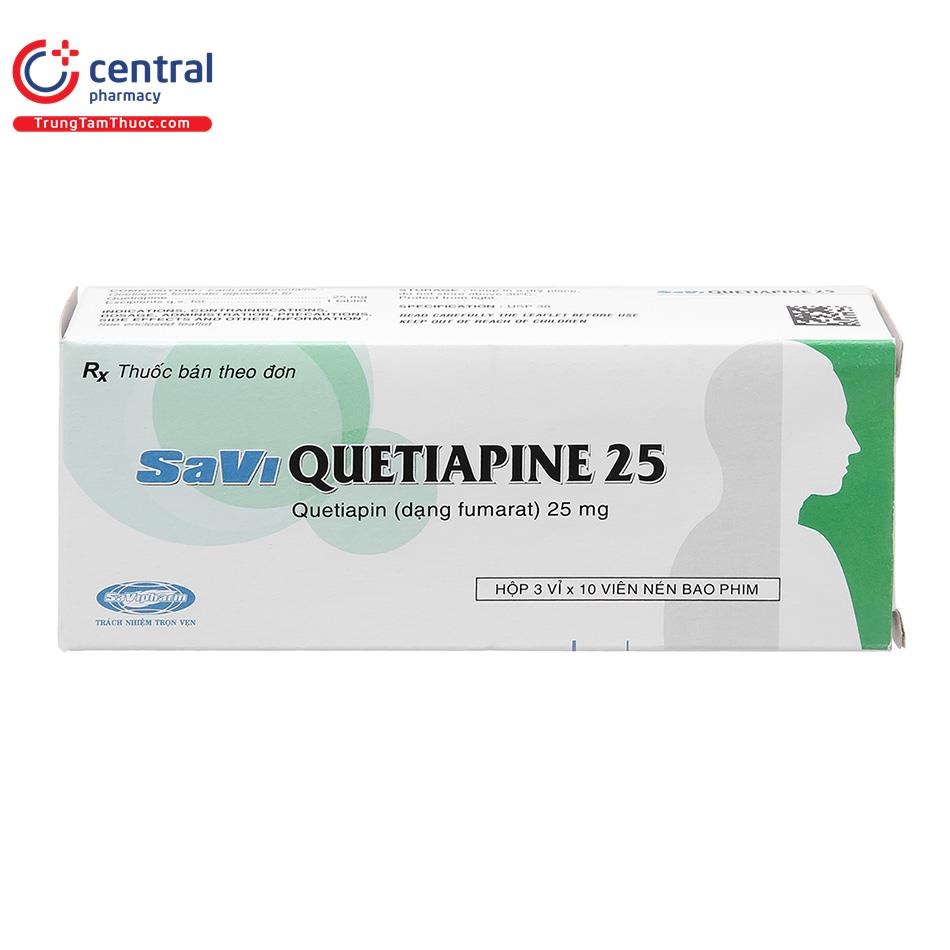 thuoc savi quetiapine 25 1 T7462