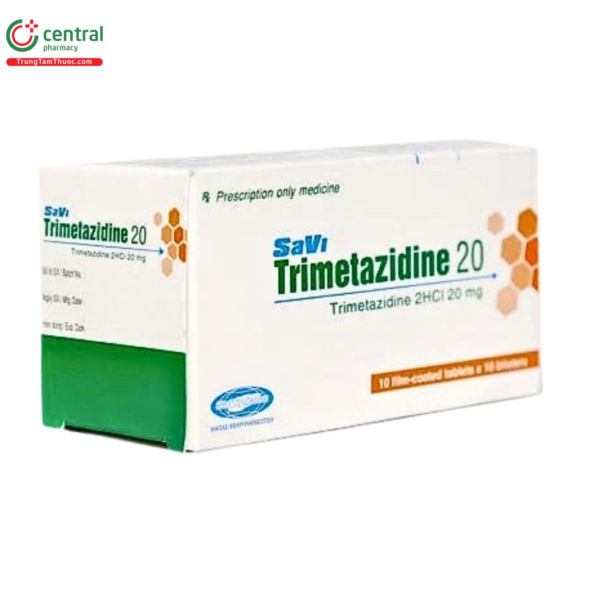 thuoc savi trimetazidine 20mg 2 B0711 thuoc savi trimetazidine 20mg 2 B0711