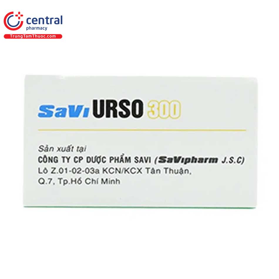 thuoc savi urso 300 mg 5 G2250