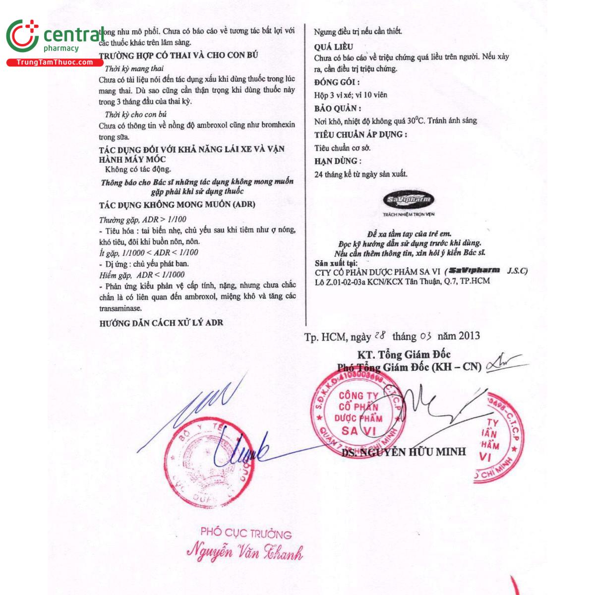 thuoc savibroxol 30 5 Q6158 thuoc savibroxol 30 5 Q6158
