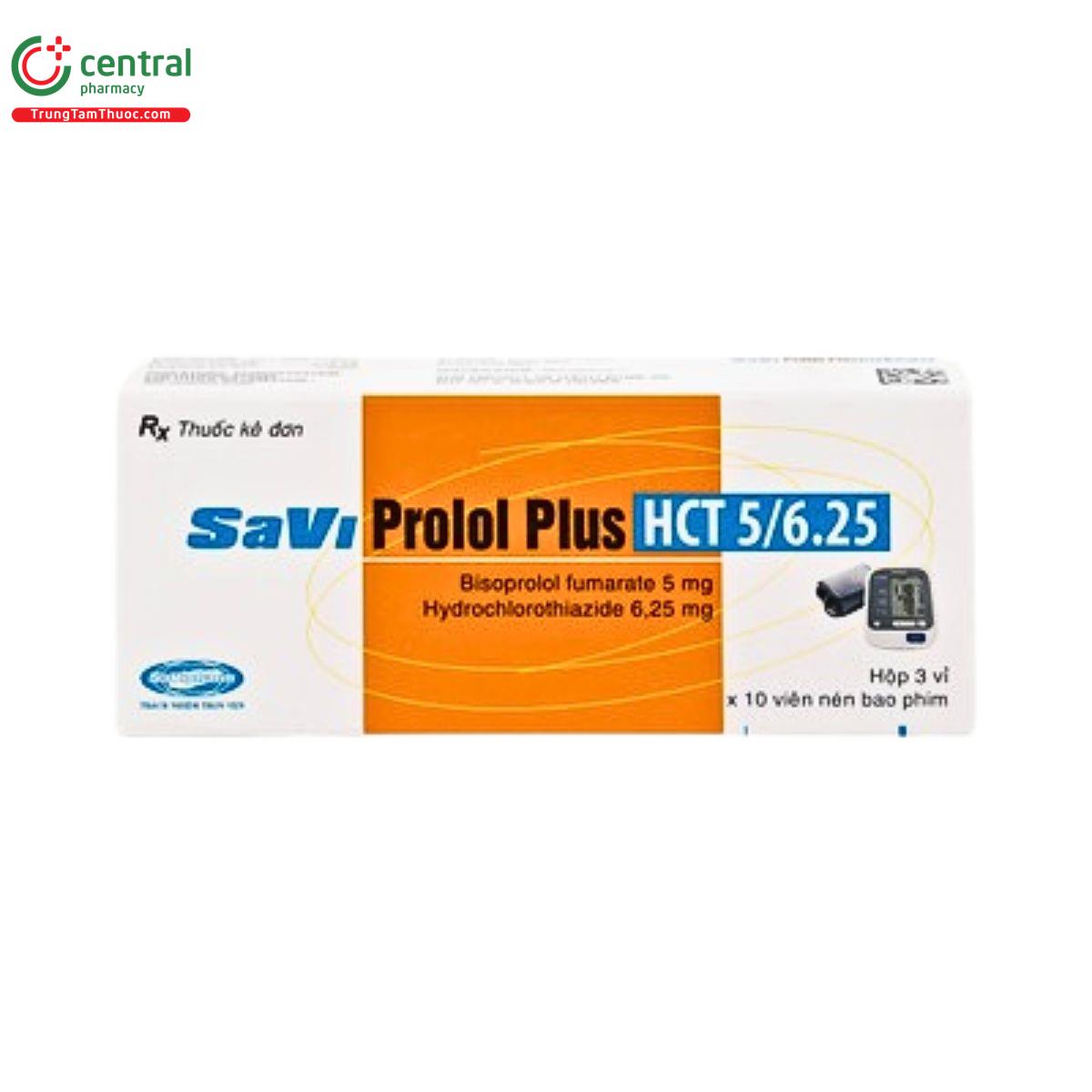 thuoc saviprolol plus hct 5 6 25 2 R7225 thuoc saviprolol plus hct 5 6 25 2 R7225