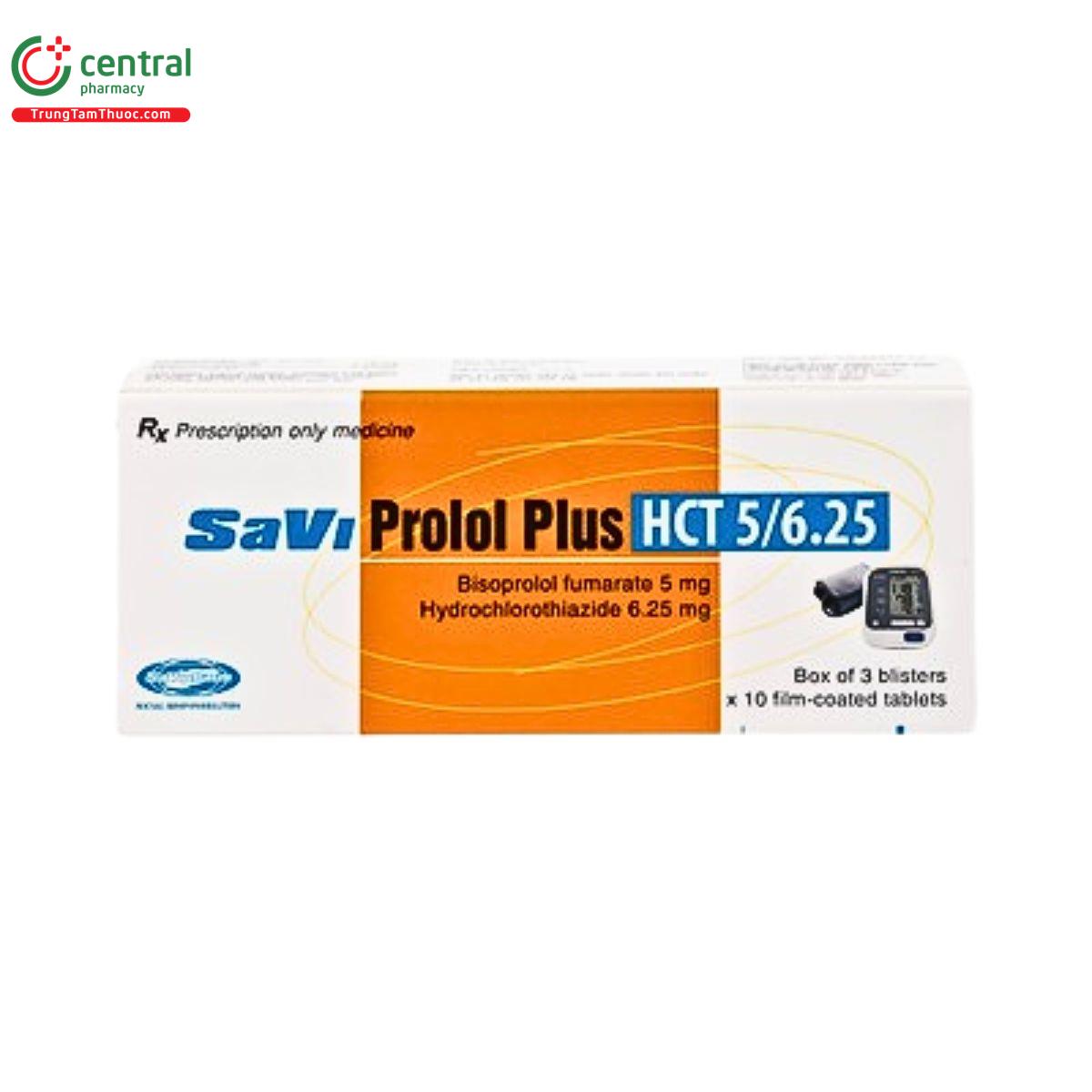 thuoc saviprolol plus hct 5 6 25 3 Q6247 thuoc saviprolol plus hct 5 6 25 3 Q6247