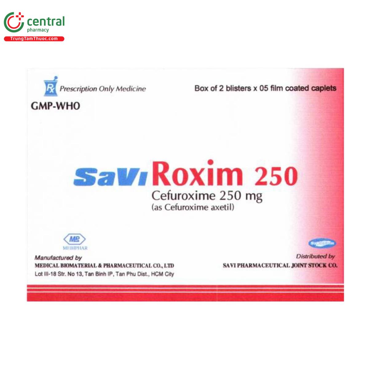thuoc saviroxim 250 1 M5628 thuoc saviroxim 250 1 M5628