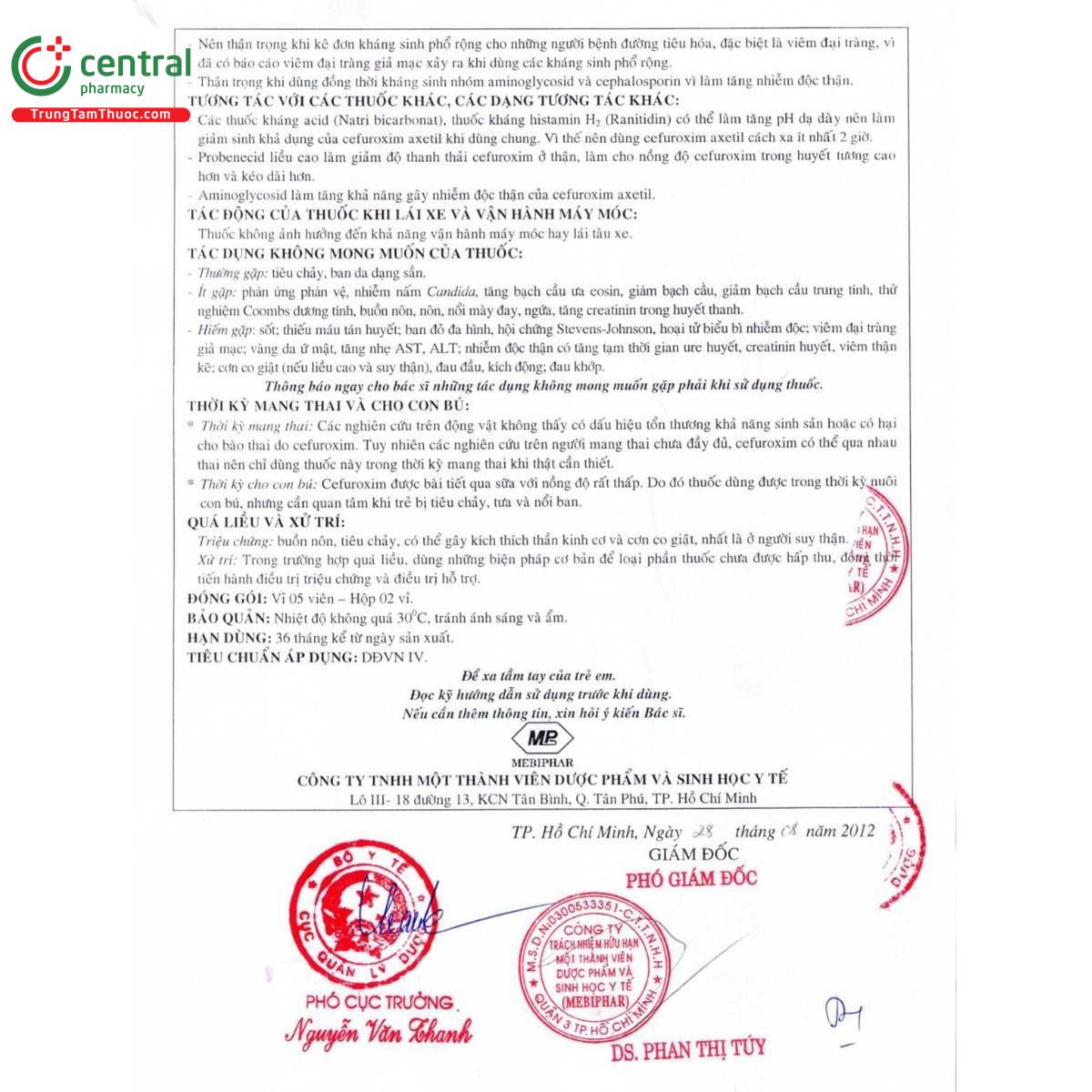 thuoc saviroxim 250 5 H3072 thuoc saviroxim 250 5 H3072