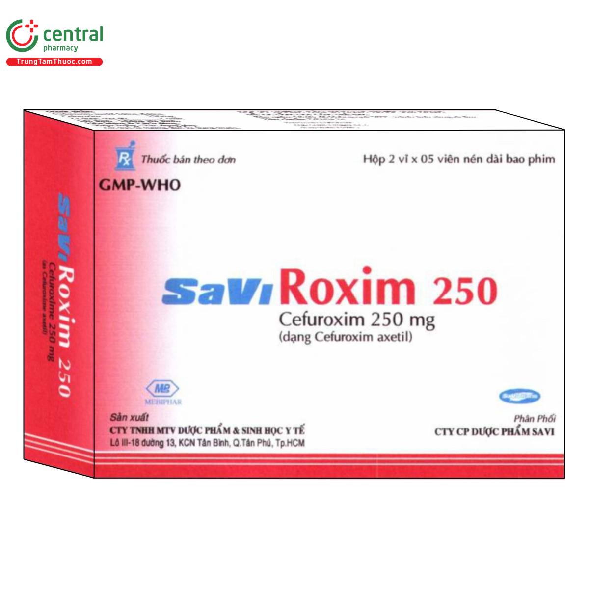 thuoc saviroxim 250 S7365 thuoc saviroxim 250 S7365