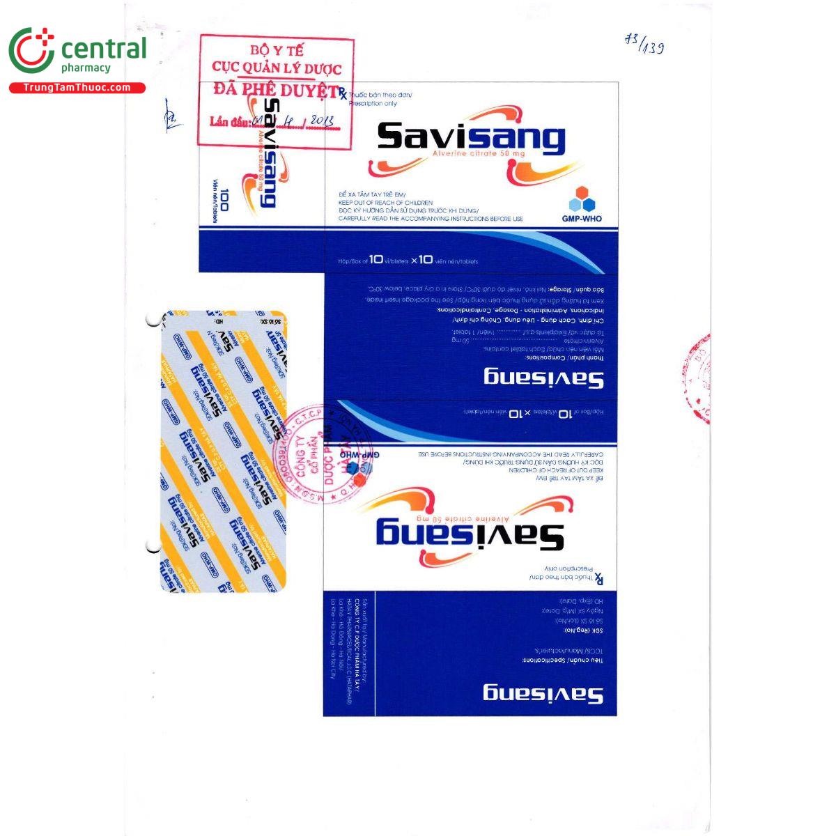 thuoc savisang 50mg 3 U8786 thuoc savisang 50mg 3 U8786