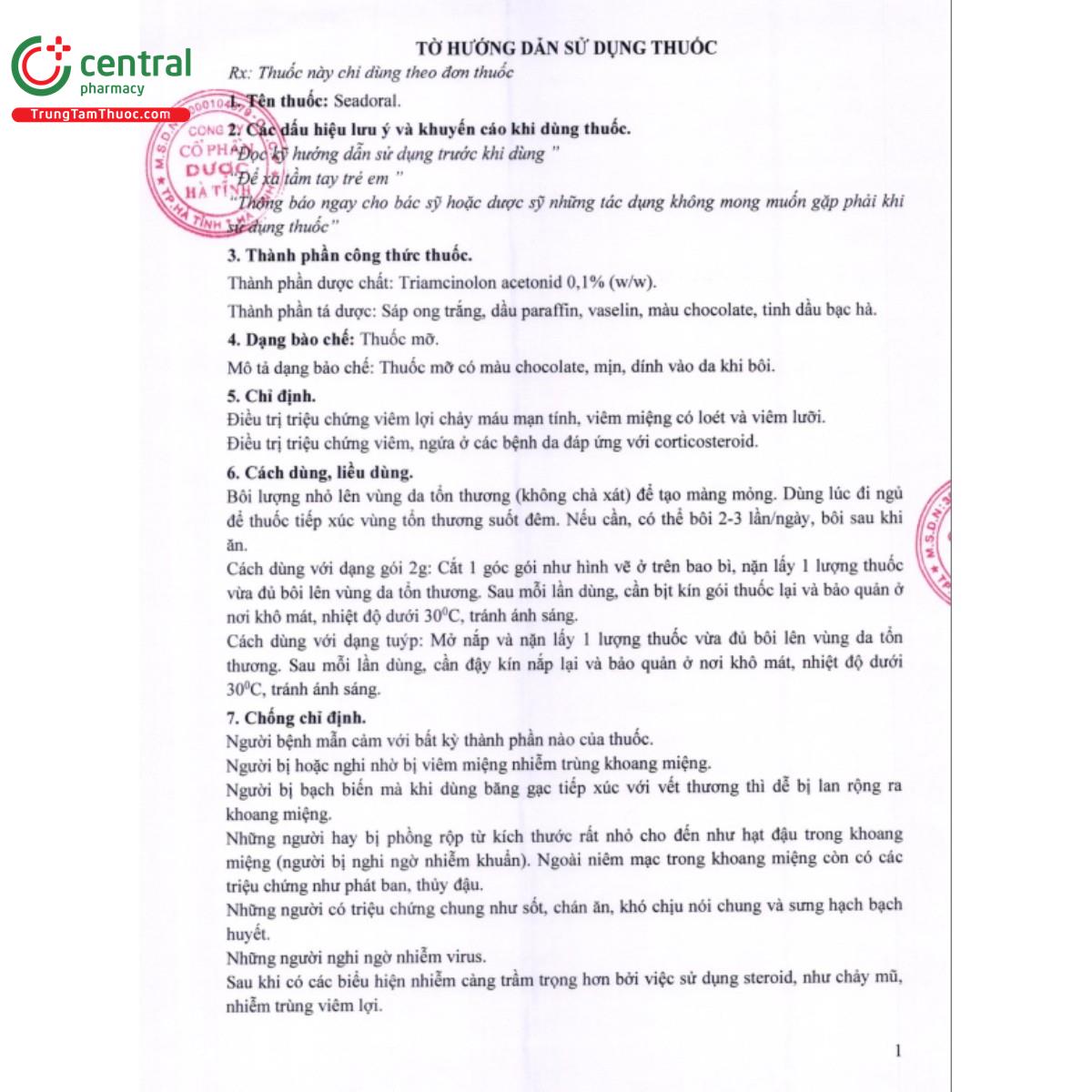 thuoc seadoral 01 6 K4857 thuoc seadoral 01 6 K4857