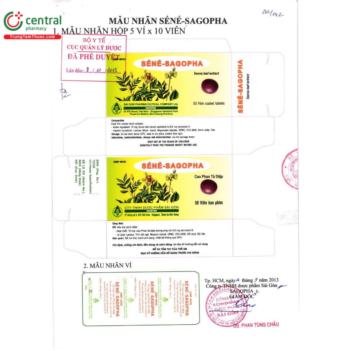 thuoc sene sagopha 4 J4230 thuoc sene sagopha 4 J4230