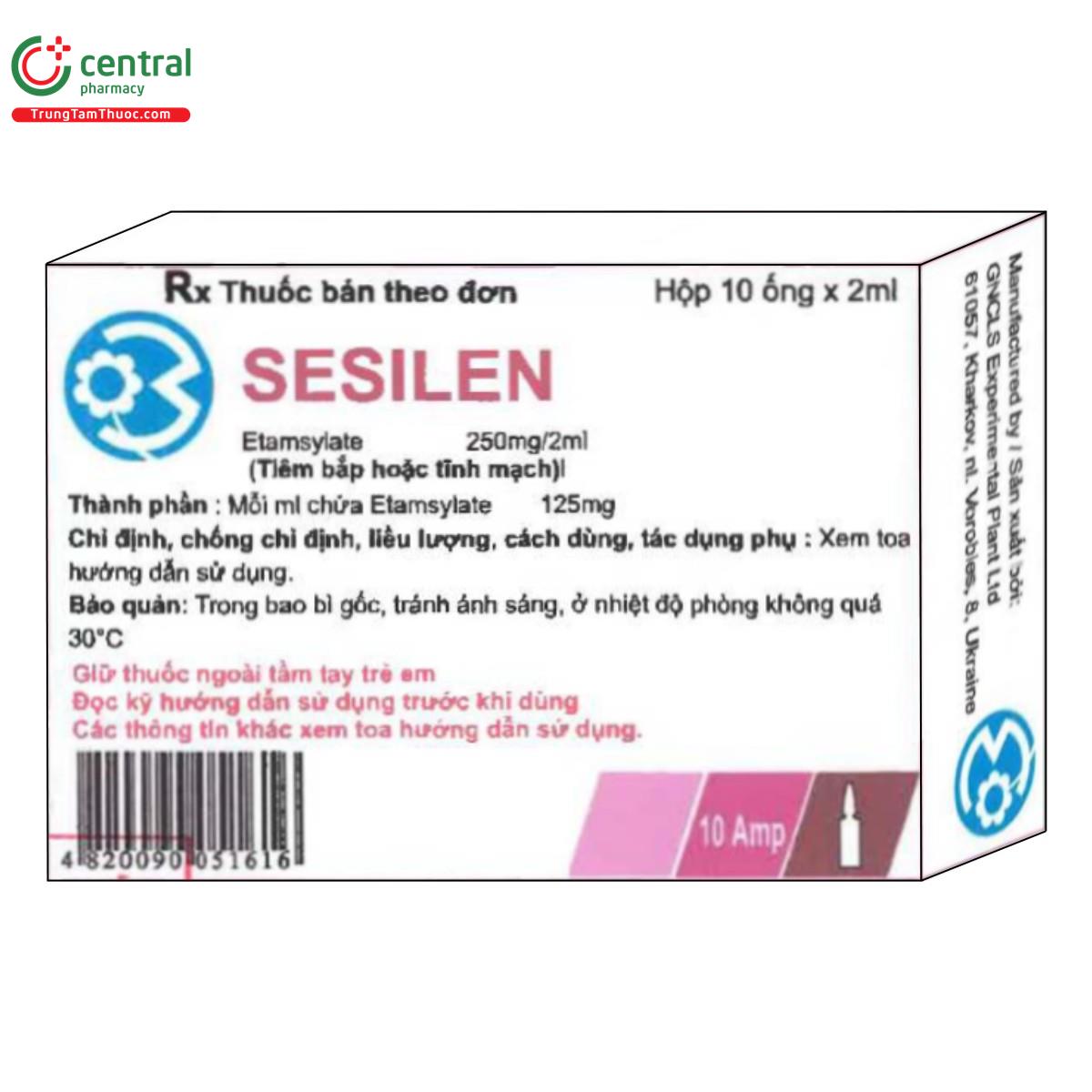 thuoc sesilen 125mg ml P6464 thuoc sesilen 125mg ml P6464