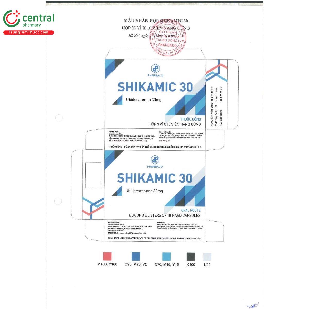 thuoc shikamic 30mg 3 T7630