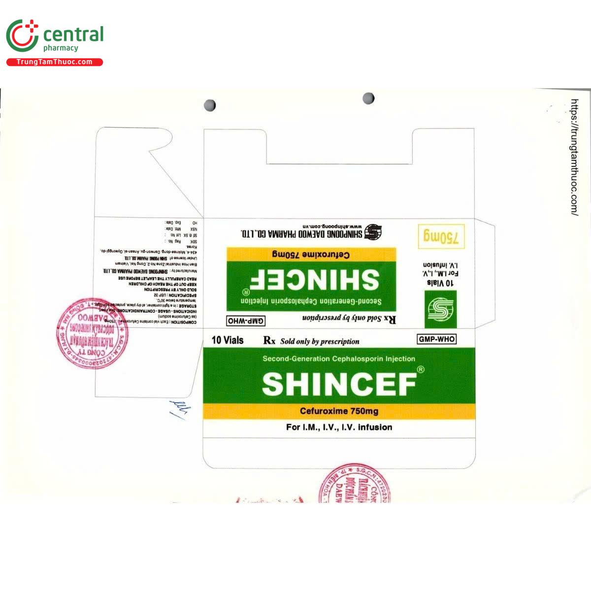 thuoc shincef 750mg 2 I3105 thuoc shincef 750mg 2 I3105