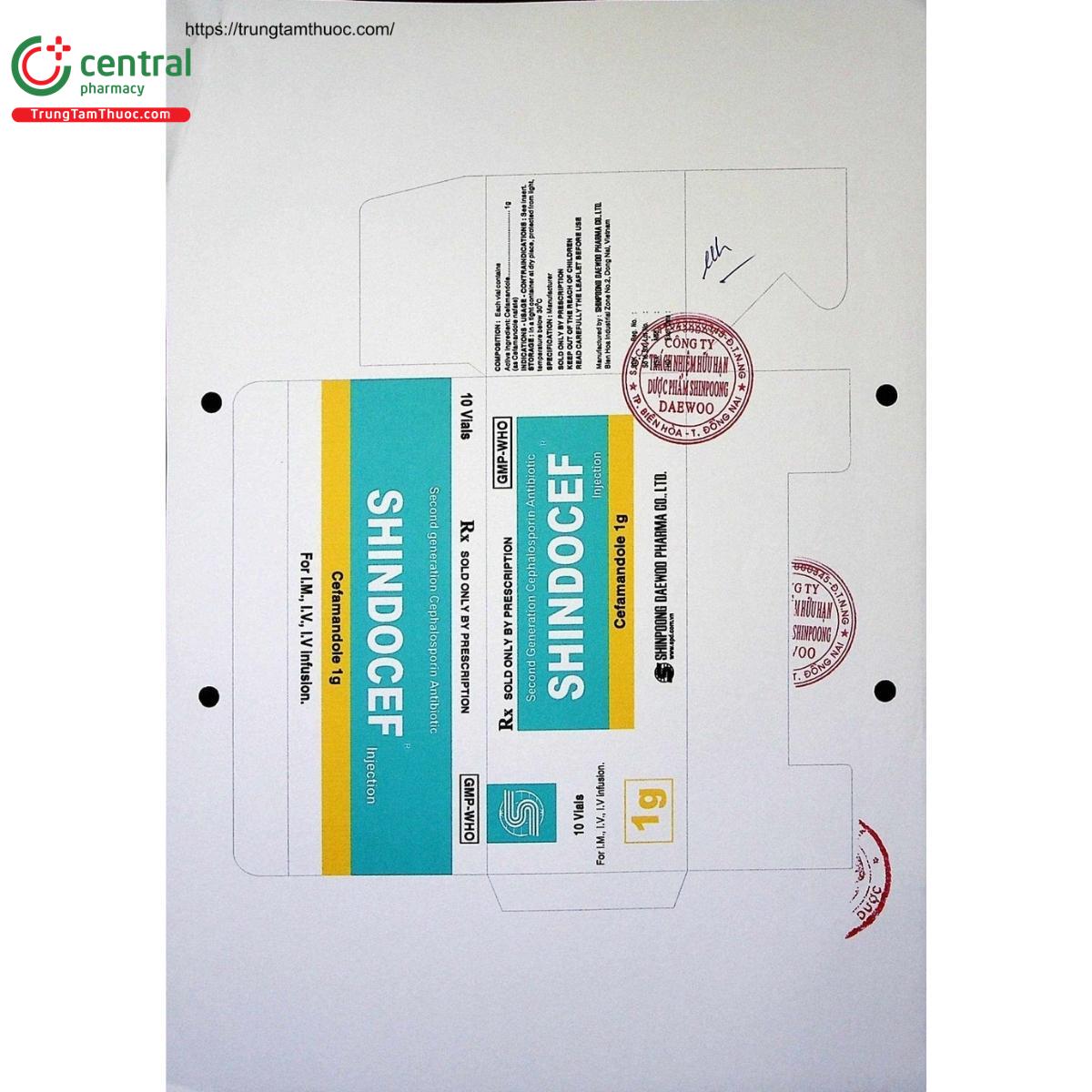 thuoc shindocef 1g 2 F2771 thuoc shindocef 1g 2 F2771