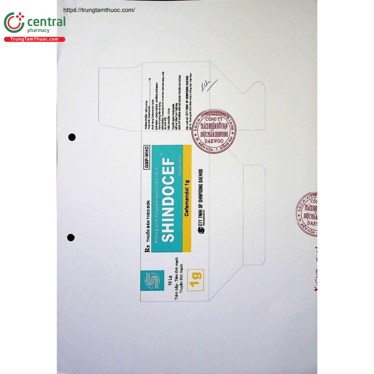 thuoc shindocef 1g 3 Q6486 thuoc shindocef 1g 3 Q6486