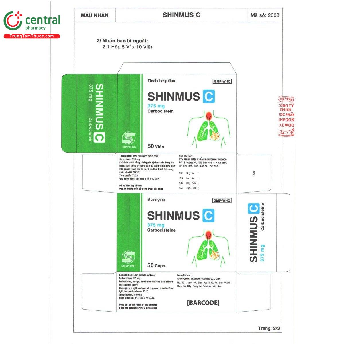 thuoc shinmus c 375mg 4 C1728 thuoc shinmus c 375mg 4 C1728
