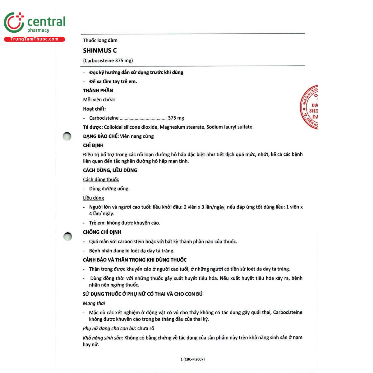 thuoc shinmus c 375mg 6 F2236 thuoc shinmus c 375mg 6 F2236