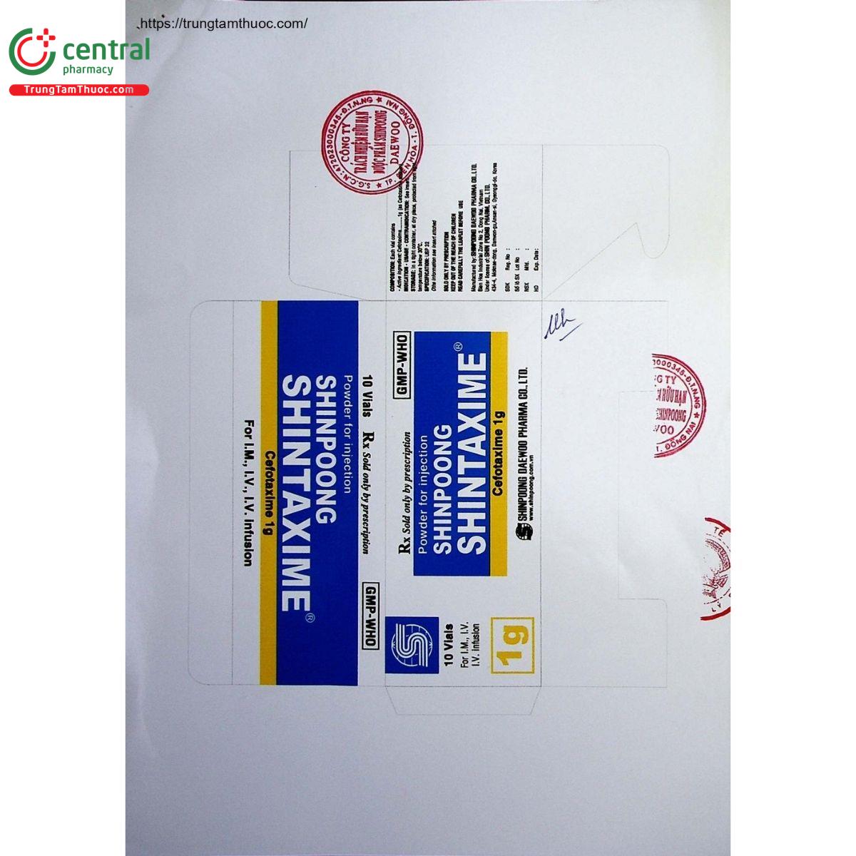 thuoc shinpoong shintaxime 1g 2 C1377 thuoc shinpoong shintaxime 1g 2 C1377
