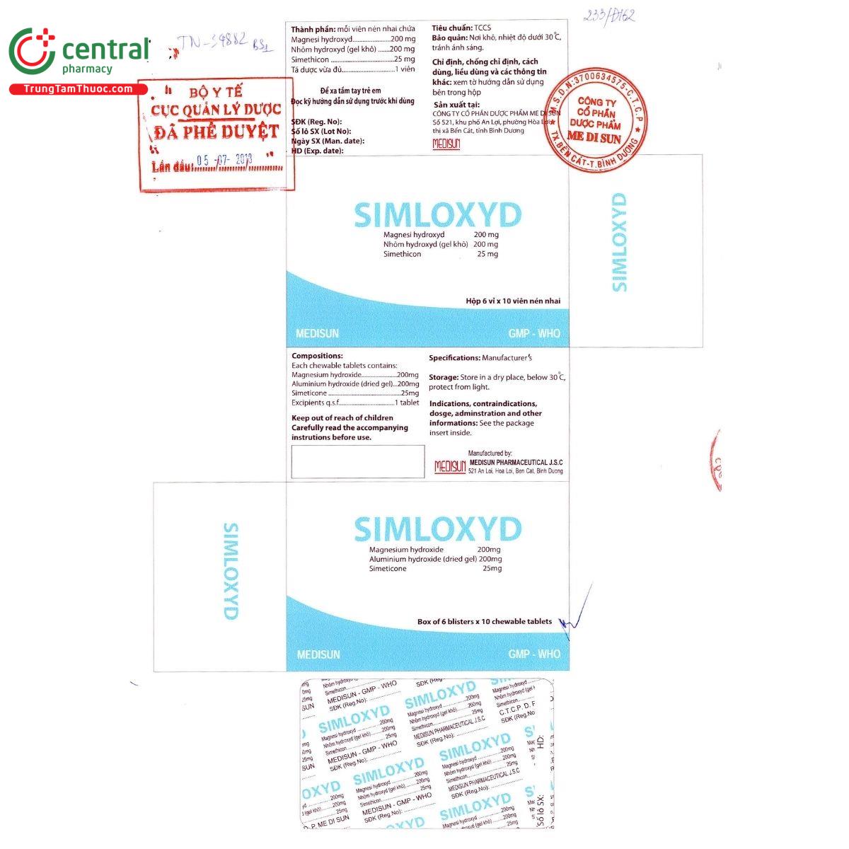 thuoc simloxyd 5 L4876