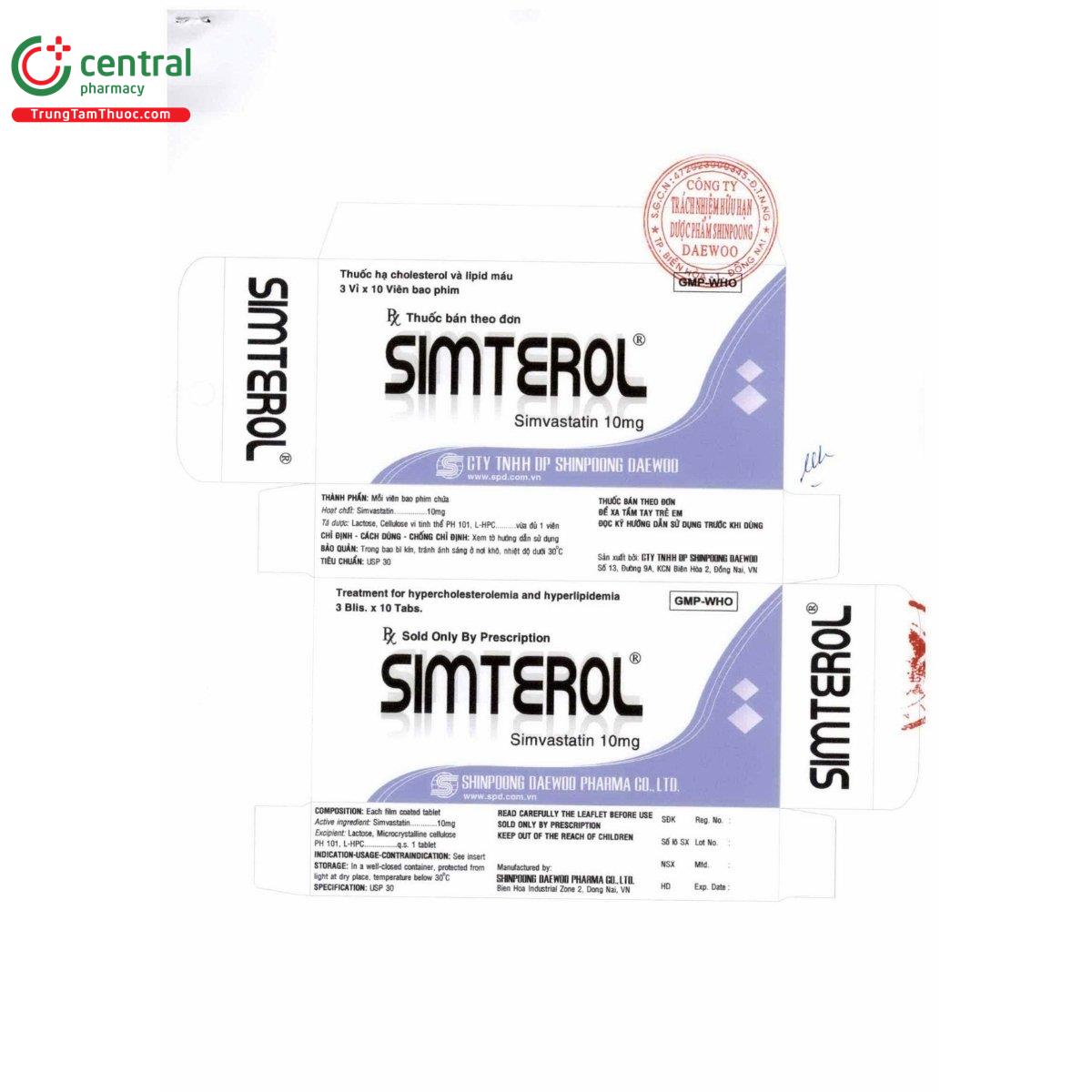 thuoc simterol 10mg 4 K4582 thuoc simterol 10mg 4 K4582