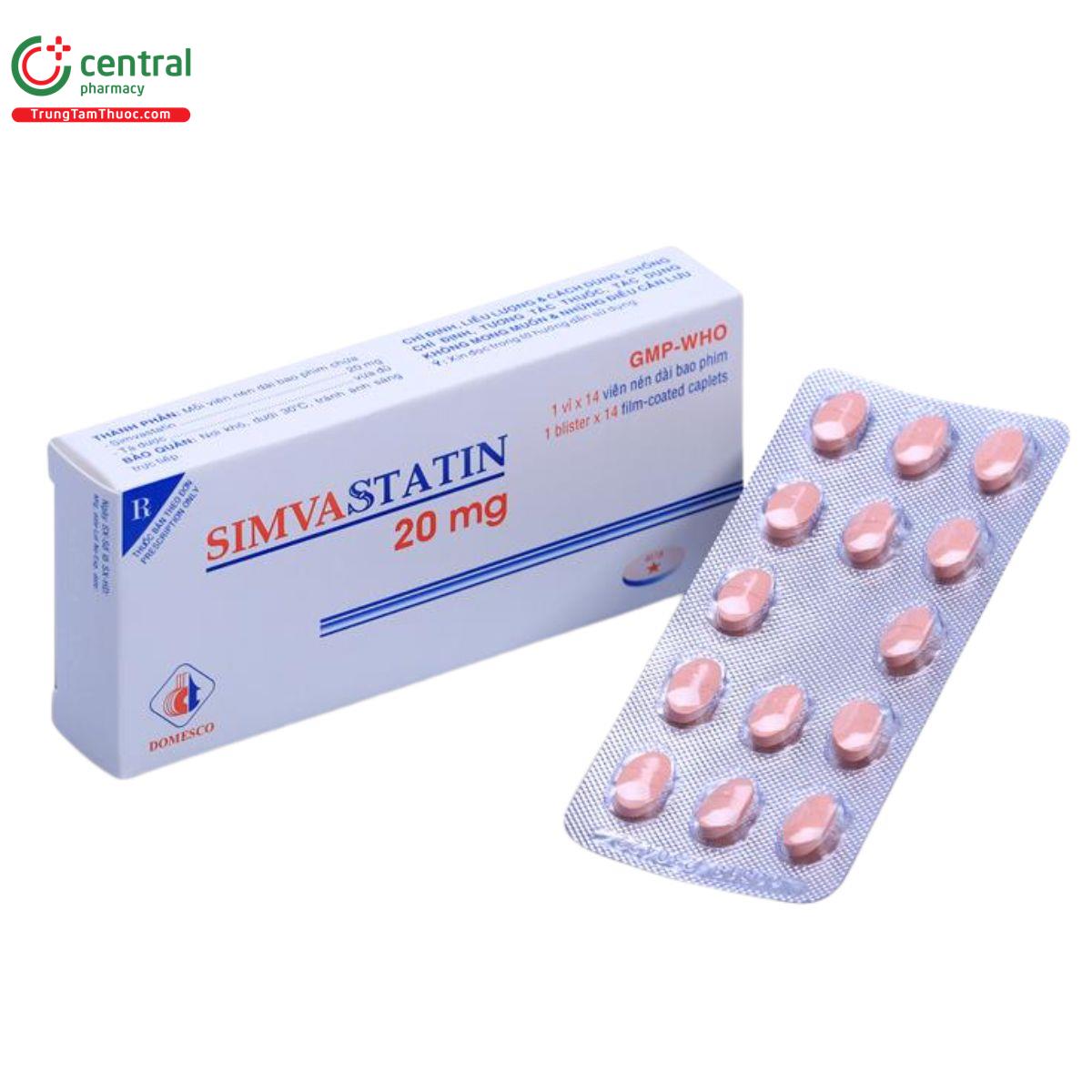 thuoc simvastatin 20mg domesco 7 I3055