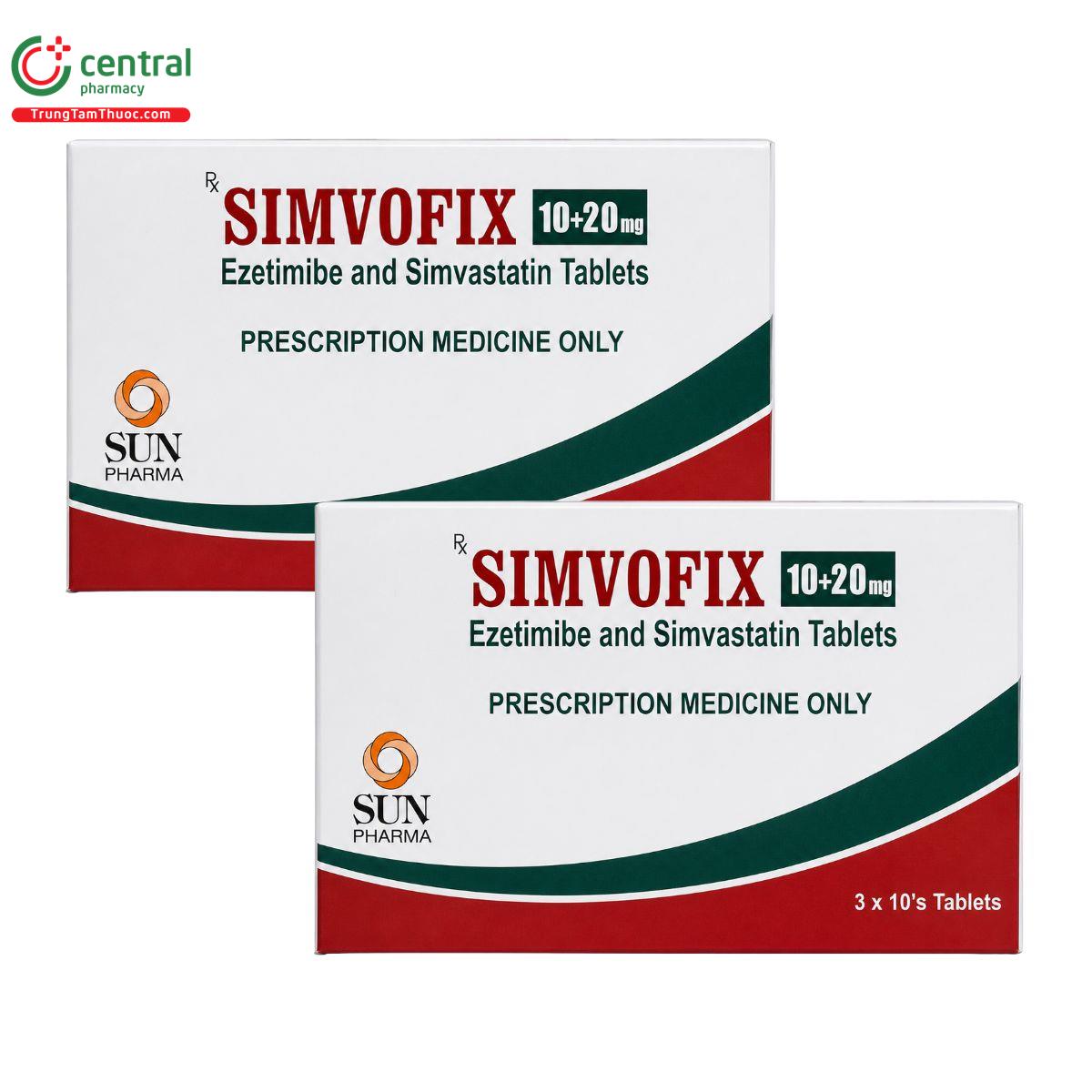 thuoc simvofix 10 20mg 1 U8370 thuoc simvofix 10 20mg 1 U8370
