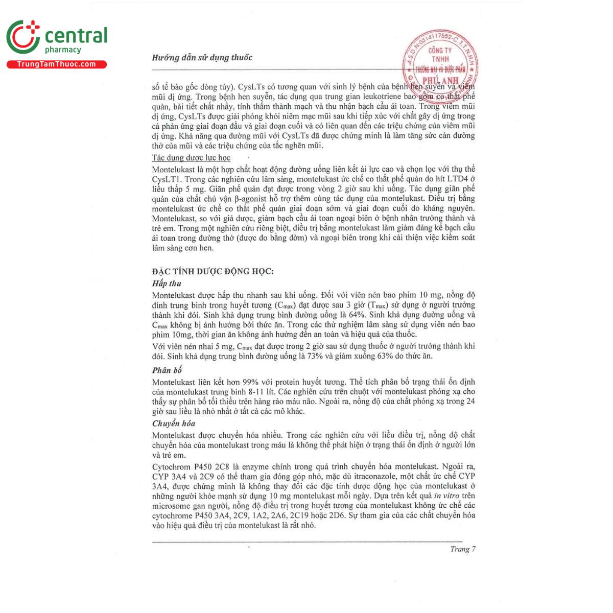 thuoc singument s 10mg 9 P6183 thuoc singument s 10mg 9 P6183