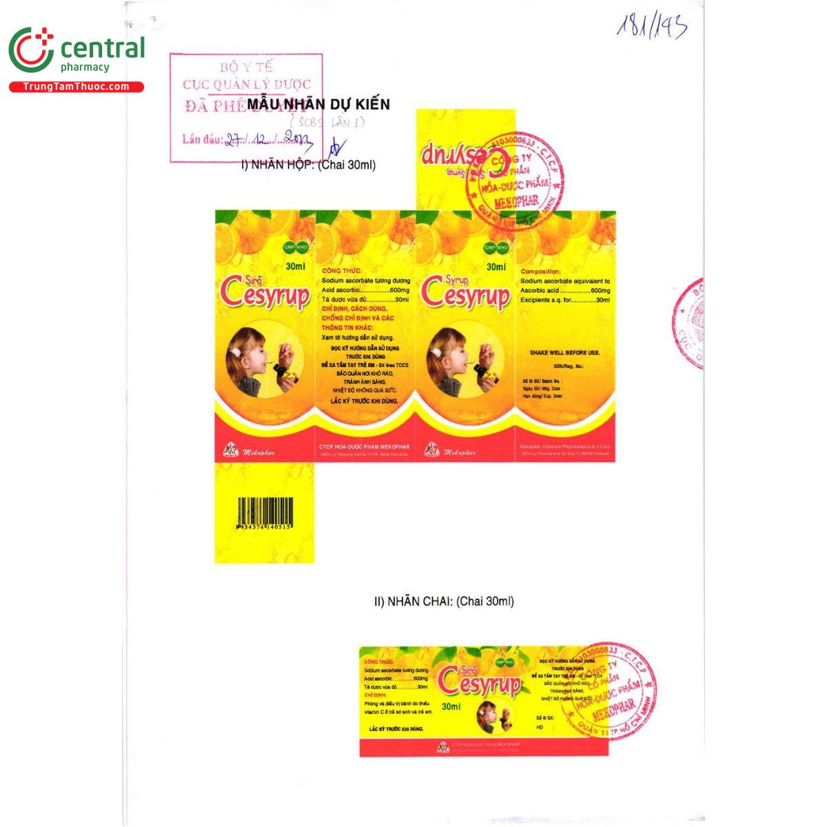 thuoc siro cesyrup 60ml 11 E1712 thuoc siro cesyrup 60ml 11 E1712