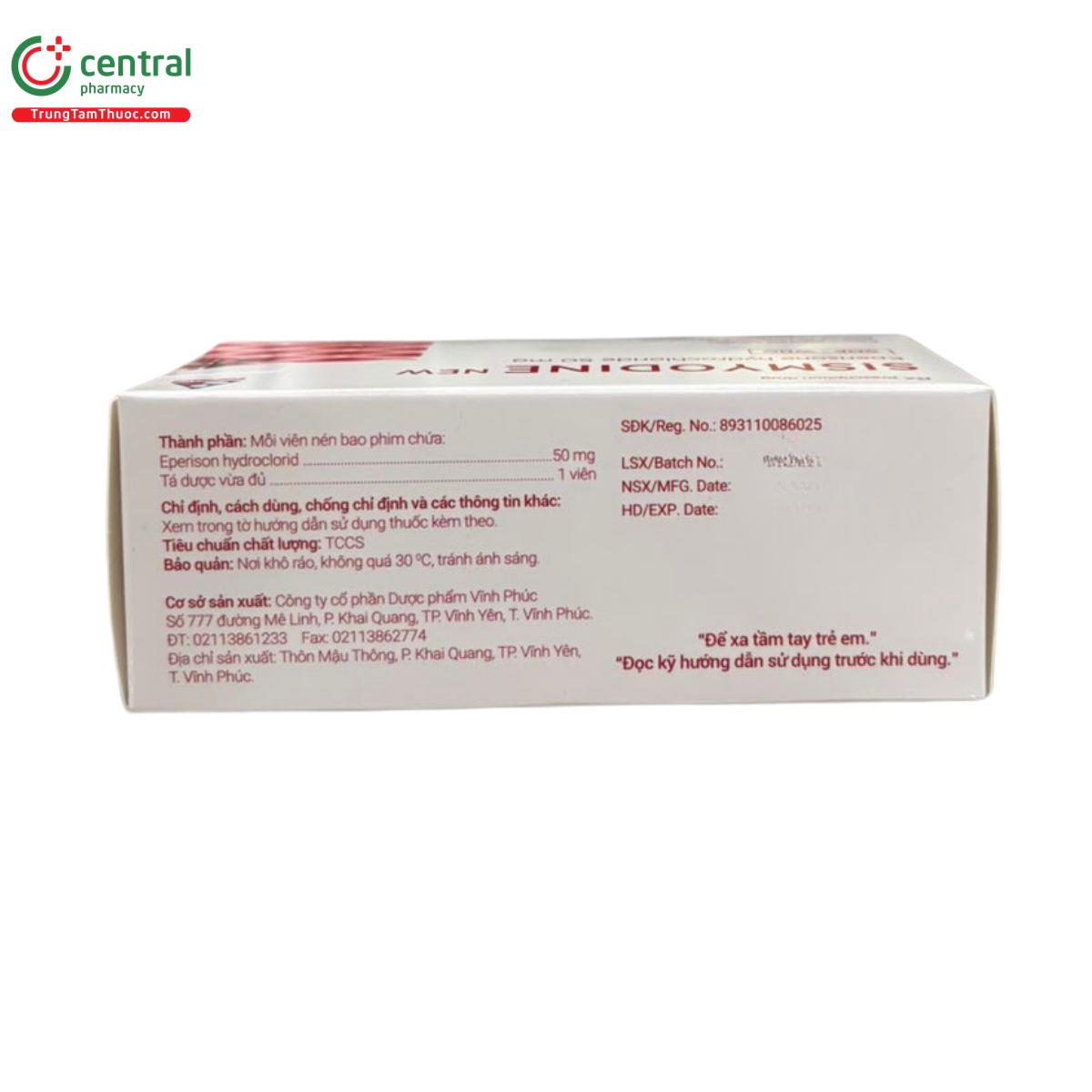 thuoc sismyodine new 5 H3804