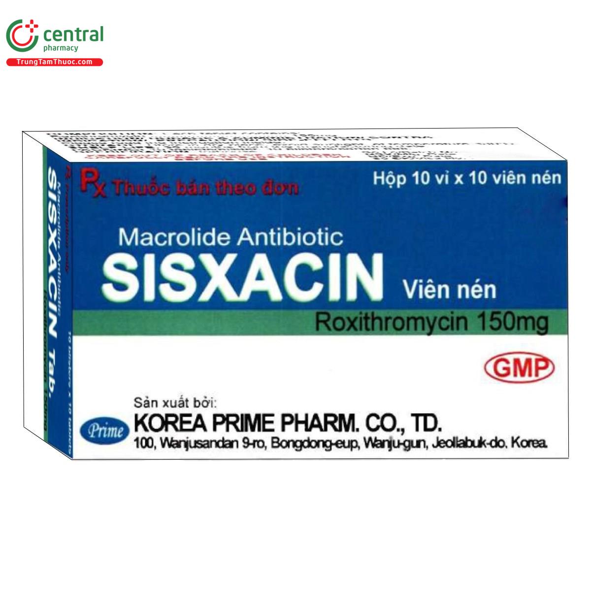 thuoc sisxacin 150mg G2768 thuoc sisxacin 150mg G2768