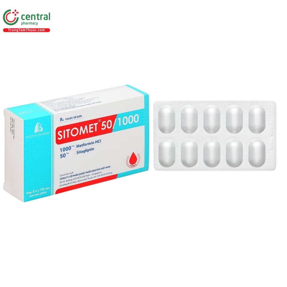 thuoc sitomet 50 1000 1 K4051