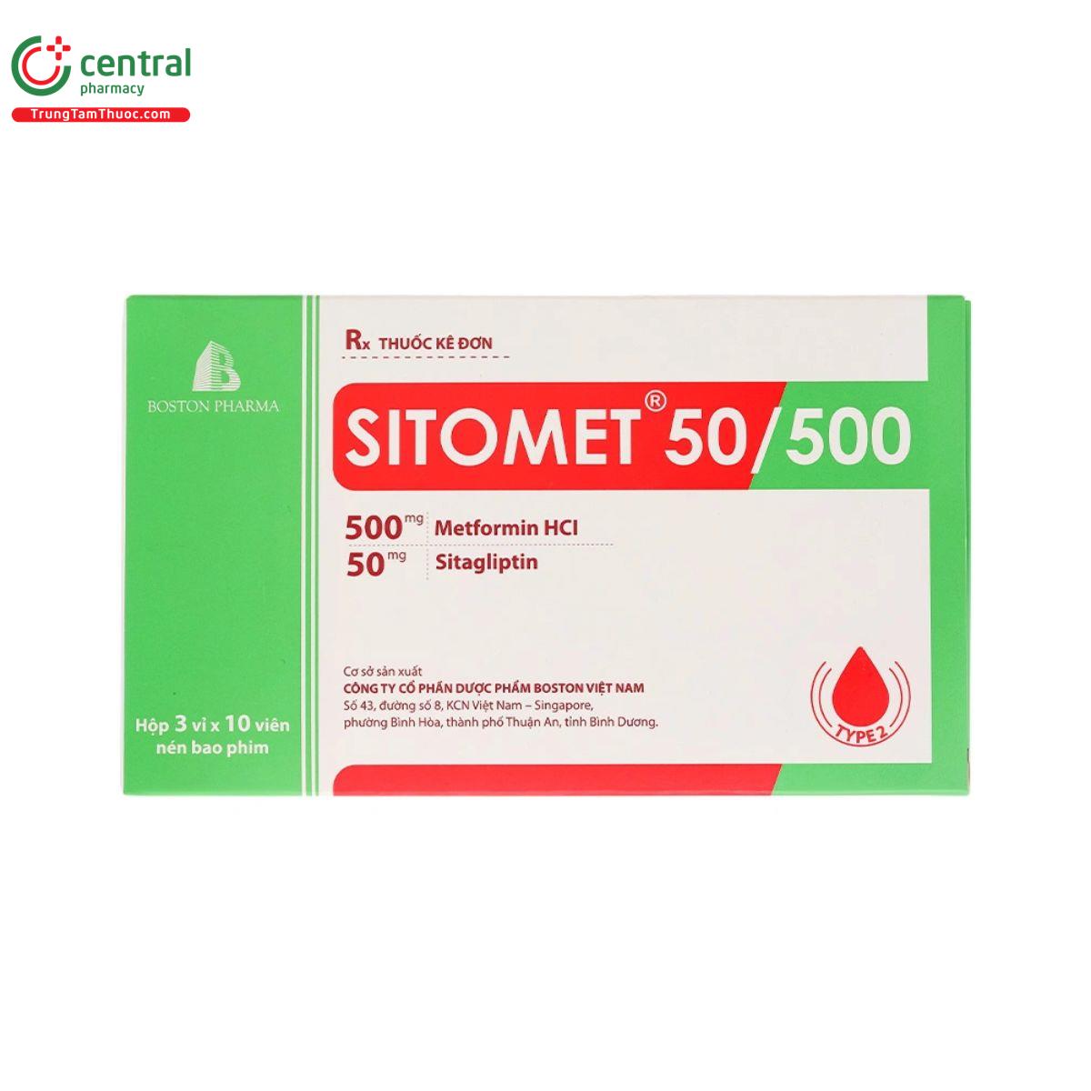 thuoc sitomet 50 500 2 G2670