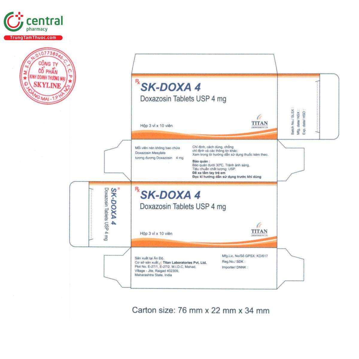 thuoc sk doxa 4 6 M5026 thuoc sk doxa 4 6 M5026