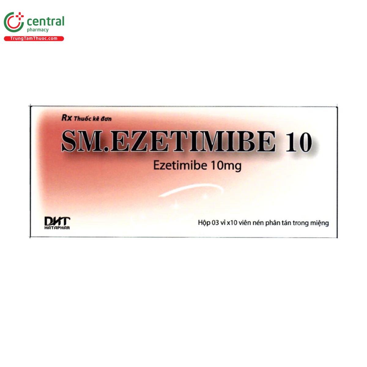 thuoc sm ezetimibe 10mg 1 H3014 thuoc sm ezetimibe 10mg 1 H3014