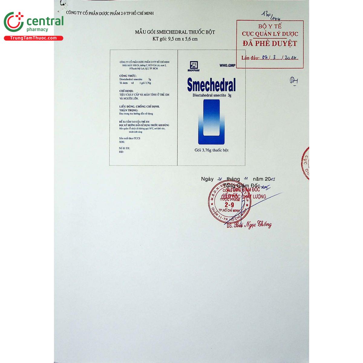 thuoc smechedral 3g 3 F2228 thuoc smechedral 3g 3 F2228