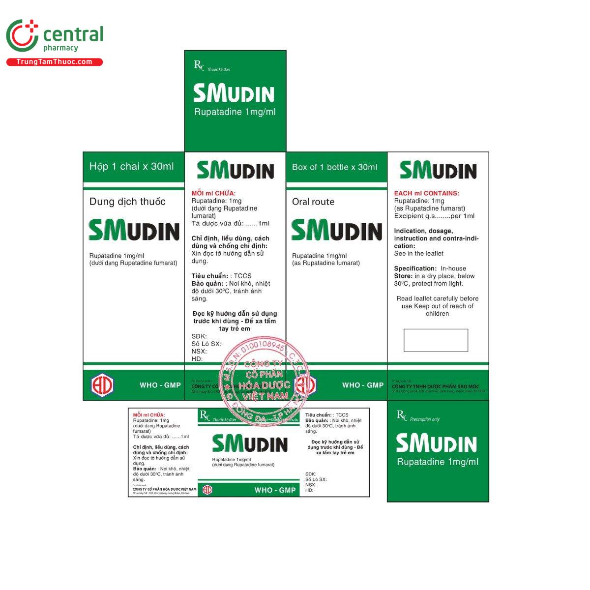 thuoc smudin 1mg ml 1 S7350