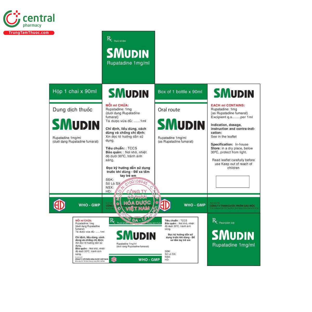 thuoc smudin 1mg ml 3 L4304