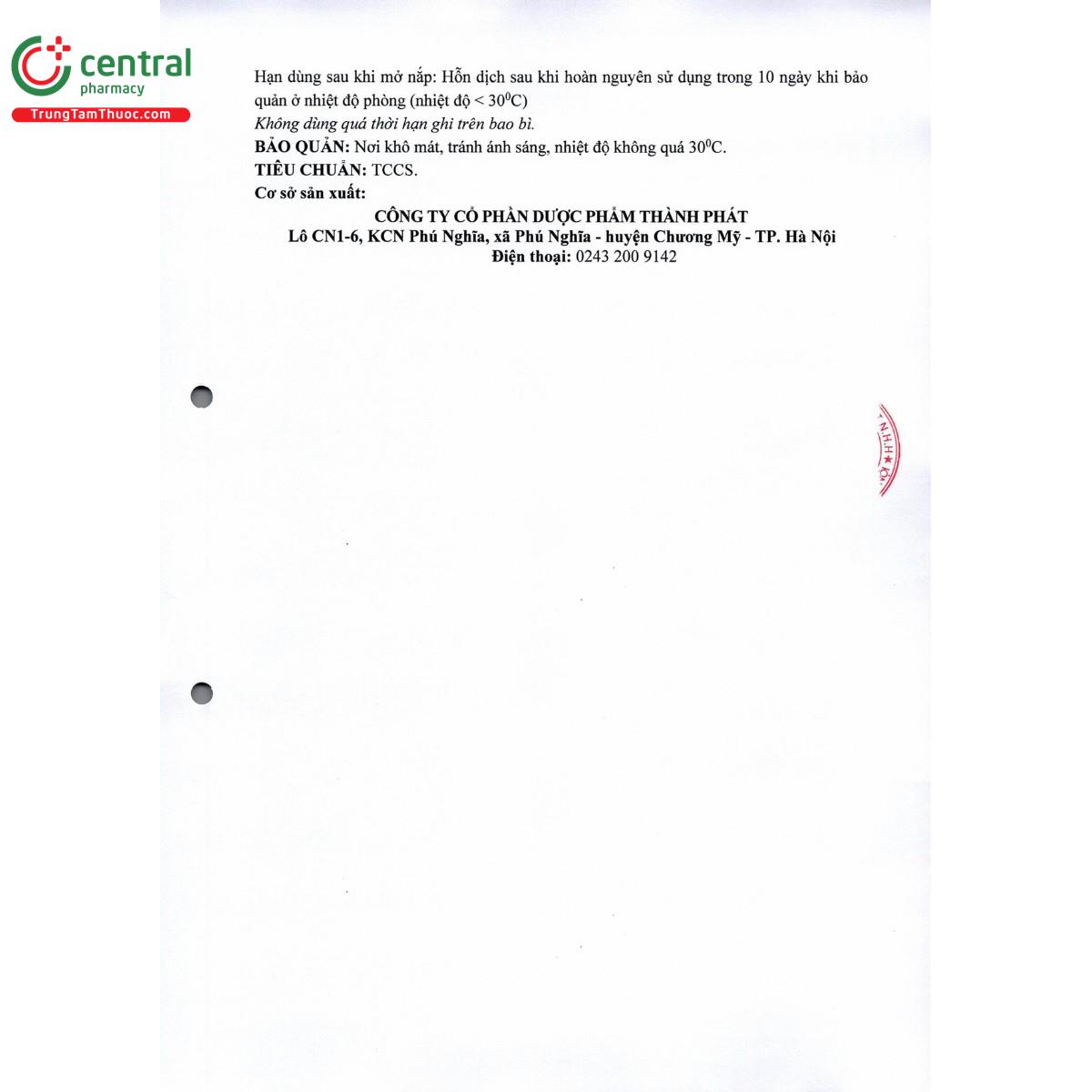 thuoc soledoin 175mg 5ml 6 U8677 thuoc soledoin 175mg 5ml 6 U8677