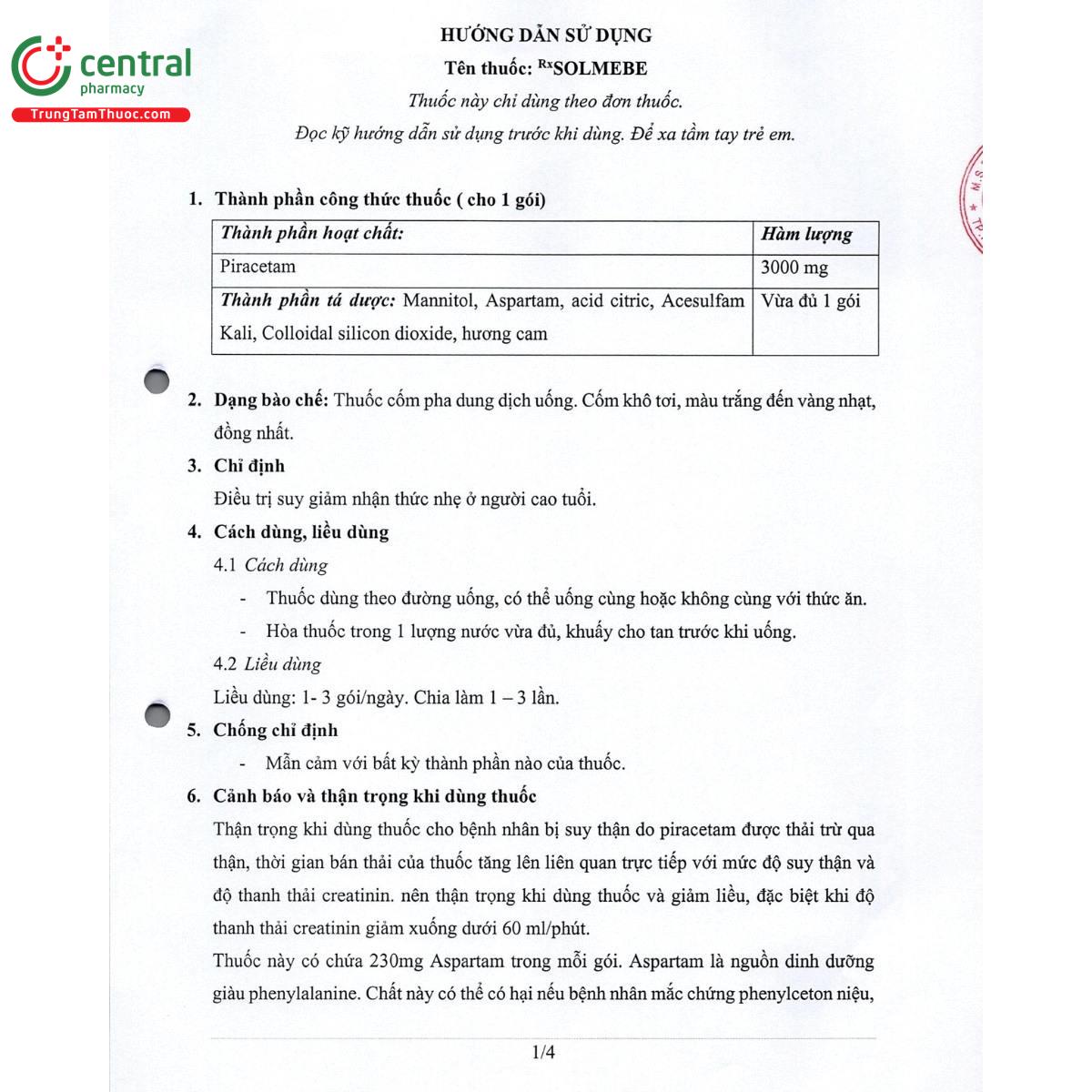 thuoc solmebe 3000mg 4 S7645 thuoc solmebe 3000mg 4 S7645