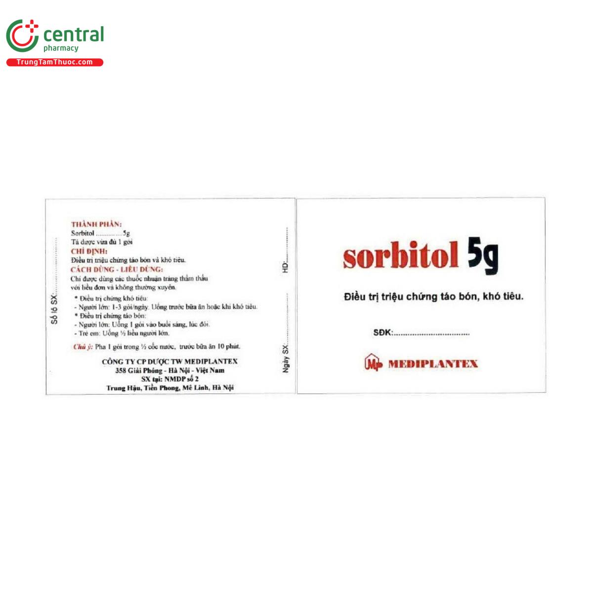 thuoc sorbitol 5g mediplantex 2 C1034 thuoc sorbitol 5g mediplantex 2 C1034
